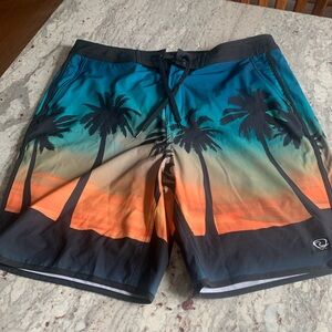 Wave Zone Board Shorts Swim Trunks